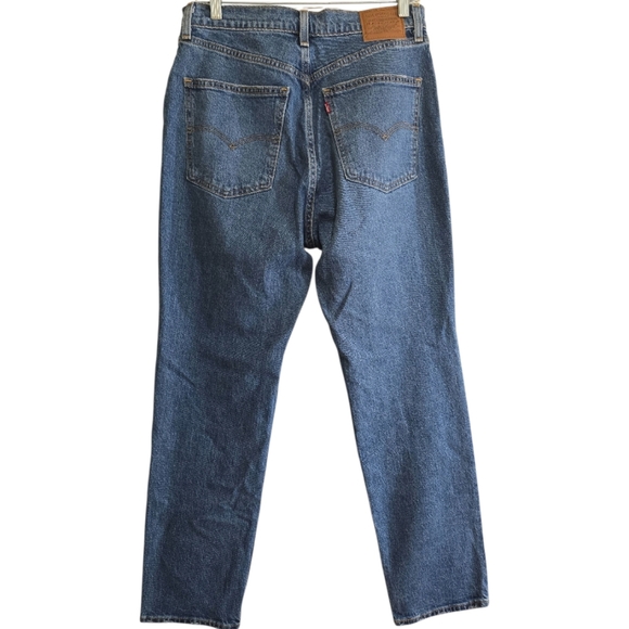 Levi's Premium High Rise Slim Straight Women's Jeans 30 Medium Wash - Picture 6 of 9